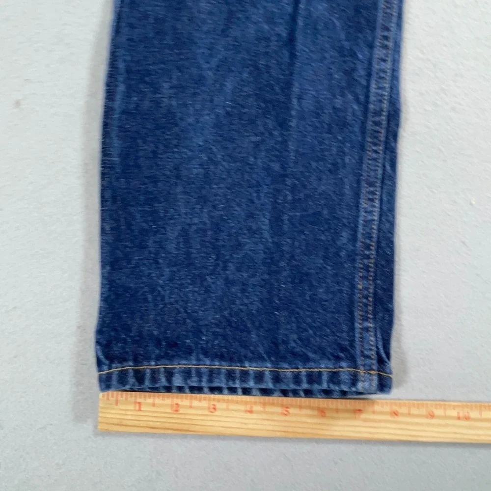 Vintage Levis 505 Regular Fit Men 33x30 Straight‎ Leg Dark Wash Denim Blackwing